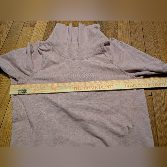 Lululemon High Lines Mock Neck Pullover, Vintage Mauve, Women's 6 - Picture 4 of 8